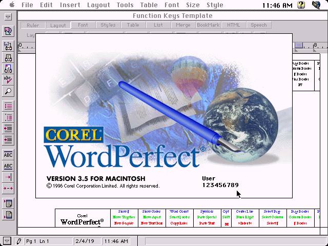 wordperfect for mac free